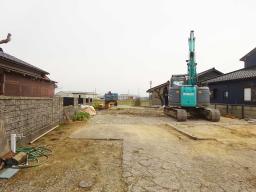 既存建物解体後