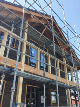 外壁工事その③