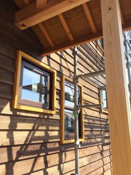 外壁工事その④